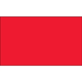 Picture of 3" x 5" Fluorescent Red Inventory Rectangle Labels