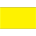 Picture of 3" x 5" Fluorescent Yellow Inventory Rectangle Labels