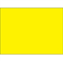 Picture of 4" x 4" Fluorescent Yellow Inventory Rectangle Labels