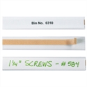 Picture of 1" x 6" Open-Edge™ Plastic Label Holders