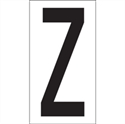 Picture of 3 1/2" "Z" Vinyl Warehouse Letter Labels
