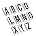 Picture of 3 1/2"  Vinyl Warehouse Letter Kit Labels