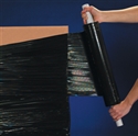 Picture of 20" x  80 Gauge x 1000' Black Extended Core Opaque Stretch Film