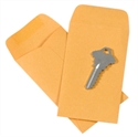 Picture of 2 1/2" x 4 1/4" Kraft Gummed Envelopes