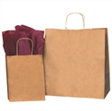 Picture of 13" x 7" x 13" Kraft Shopping Bags