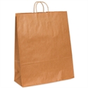 Picture of 16" x 6" x 19 1/4" Kraft Paper Shopping Bags