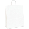 Picture of 13" x 6" x 15 3/4" White Paper Shopping Bags