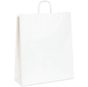 Picture of 16" x 6" x 19 1/4" White Paper Shopping Bags