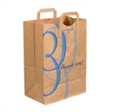 Picture of 12" x 7" x 17" - "Thank You" Flat Handle Grocery Bags