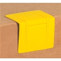 Picture of 2 1/2" x 2" - Yellow Plastic Strap Guards
