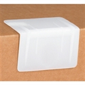 Picture of 3 1/2" x 2" - White Plastic Strap Guards