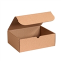 Picture of 11 1/8" x 8 3/4" x 4" Kraft Literature Mailers