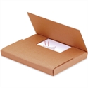 Picture of 7 1/2" x 5 1/2" x 2" Kraft Easy-Fold Mailers