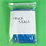 Picture of 6" x 9" - 3 Mil Slide-Seal Reclosable White Block Poly Bags