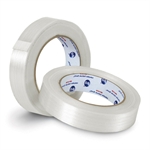 Picture for category <p>Thin profile makes this tape great for medium to heavy-duty use on industrial packaging.</p>
<ul>
<li>BOPP backed premium grade tape.</li>
<li>Adhesion to steel 70 ounces per inch.</li>
<li>Thickness 6.1 Mil.</li>
<li>Elongation at break 4%.</li>
<li>Filament Tape Dispensers</li>
</ul>