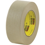Picture for category <p>This tape is designed to be used in medium temperature bake operations.</p>
<ul>
<li>Features a smooth crepe paper backing treated with a heat and solvent resistant saturant and a rubber adhesive.</li>
<li>27 pounds per inch of width tensile strength.</li>
<li>41 ounces per inch of width adhesion to steel.</li>
<li>8% elongation at break.</li>
<li>Up to 250&deg; F. for 30 minutes.</li>
<li>Data Sheet</li>
</ul>