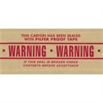 Picture for category 3" x 450' - "Warning" Central - 240 Pre-Printed Reinforced Tape