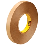 Picture for category <p>Removable tape has permanent adhesive on one side and repositionable adhesive on the other.</p>
<ul>
<li>Features a medium tack adhesive on the back side (exterior of roll) that allows for easy removal from many foils and films without adhesive residue.</li>
<li>A high tack or &ldquo;permanent&rdquo; adhesive on the face side (interior of roll).</li>
<li>Tape is PVC with a 58# natural polycoated kraft release liner.</li>
<li>3&rdquo; core size.</li>
<li>Data Sheet</li>
</ul>