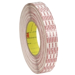 3M - 476XL Double Sided Extended Liner Tape Picture for category <p>Liner extends beyond the width to provide for easy liner removal.</p>
<ul>
<li>Clear polypropylene film with quick stick synthetic rubber adhesive.</li>
<li>Stated product widths include the dry edge of the liner.</li>
<li>Use to securely seal corrugated express boxes and expedited envelopes.</li>
</ul>