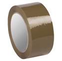 Picture of 2" x 55 yds. Tan 1.6 Mil Hot Melt Tape