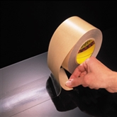 Picture of 2" x 60 yds. (6 Pack) 3M - 465 Adhesive Transfer Tape - Hand Rolls