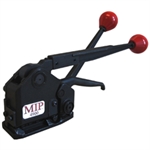 1/2" - 3/4" Sealless Steel Strapping Combo Tool Picture for category <p>Use to tension, seal and cut steel strapping.</p>
<ul>
<li>Reduce costs by eliminating the need for strapping seals.</li>
<li>Works with Regular Duty and <strong><a title="High tensile steel strapping" href="http://www.usapackaging.net/p/10766/1-14-x-029-gauge-x-810-high-tensile-steel-strapping">High Tensile Steel Strapping</a></strong>.</li>
<li>Requires minimal effort to tension, seal and cut strapping.</li>
<li>Strap width is adjustable from 1/2" to 3/4".</li>
</ul>