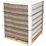 Picture for category <p>Protect products from damage during shipment or while in storage.</p>
<ul>
<li>Edge protectors stabilize strapped or stretch wrapped loads and add extra support for double stacked pallets.</li>
<li>Save by ordering in full skid quantities.</li>
</ul>