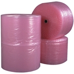 Picture for category <p>Same great bubble protection cross-perforated every 12" for easy tear off.</p>
<ul>
<li>Air bubble makes excellent cushioning and void-fill.</li>
<li>Protects against shock, abrasion and vibration.</li>
<li>Pink anti-static bubble provides both cushioning and static protection for electronic components.</li>
<li>Sold in 48" master bundles.</li>
</ul>