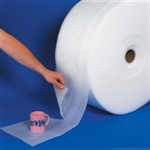 Picture for category <p>Foam rolls are cross-perforated every 12" for easy tear off.</p>
<ul>
<li>Light-weight protection.</li>
<li>Foam absorbs shocks.</li>
<li>Keeps products clean and mark free.</li>
<li>Non-abrasive.</li>
<li>Moisture resistant.</li>
<li>UPSable sized rolls.</li>
</ul>