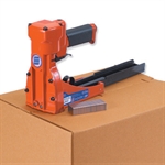 Picture for category <p>Pneumatic Stick Feed Carton Staplers are for moderate volume users.</p>
<ul>
<li>Use with an air compressor with a minimum of 80 lbs. per square inch.</li>
<li>Simple one-handed operation.</li>
<li>150 "C" staple capacity.</li>
</ul>