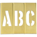 Picture for category <p>Quality <strong>brass stencils</strong>.</p>
<ul>
<li>Easy to read characters every time with these interlocking <strong>stencils</strong>.</li>
</ul>