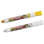 Mean Streak® "Paint in a Tube" Markers Picture for category <p>Permanent marking stick.</p>
<ul>
<li>Non-refillable barrel holds large ink supply.</li>
<li>Use to mark on non-porous surfaces like concrete, glass and metal.</li>
</ul>