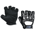 Mesh Backed Lifter's Gloves Picture for category <p>Breathable gloves protect hands while allowing full dexterity of fingers.</p>
<ul style="list-style-type: square;">
<li>Full-grain leather.</li>
<li>Cotton mesh backing.</li>
<li>Half-finger style.</li>
<li>Padded palm.</li>
<li>Hook and loop closure.</li>
</ul>