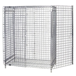 Security Cart Panels & Doors Picture for category <p>Additional Panels and Doors for Security Carts.</p>
<ul style="list-style-type: square;">
<li>Security Panels allow maximum security for standard shelving units.</li>
<li>Security Panel Doors assemble quickly and easily and adapt to the appropriate shelf size.</li>
<li>Chrome Poles and Shelves sold separately.</li>
</ul>