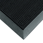Rubberized Entry Mats Picture for category <p>Tough, flexible rubber fingers sweep shoes clean while suction cups on the underside of mat help minimize shifting.</p>
<ul style="list-style-type: square;">
<li>Molded beveled edging on all 4 sides creates a moisture retention dam.</li>
<li>Rubber stays flexible in extreme weather conditions.</li>
<li>5/8" thickness.</li>
</ul>