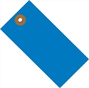 Picture of 2 3/4" x 1 3/8" Blue Tyvek® Shipping Tag