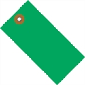 Picture of 4 1/4" x 2 1/8" Green Tyvek® Shipping Tag
