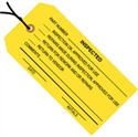 Picture of 4 3/4" x 2 3/8" - "Inspected" Inspection Tags - Pre-Strung
