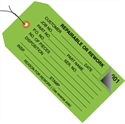 Picture of 4 3/4" x 2 3/8" - "Repairable or Rework" Inspection Tags 2 Part - Numbered 001 - 499 - Pre-Wired