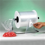Poly Bags on a Roll - 2 Mil Picture for category <p>These bags are on an industry standard core which makes them compatible with all automatic packing equipment.</p>
<ul>
<li>Roll converts from 1" to 3" core.</li>
<li>Bags are pre-opened at one end and sealed at the other.</li>
<li>Perforated for easy tear-off.</li>
<li>Manufactured from 100% virgin film.</li>
<li>FDA and USDA approved.</li>
<li>Close bags with twist ties, bag tape or heat seal.</li>
<li>Sold in roll quantities.</li>
</ul>