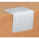 Picture of 2 1/2" x 2" - White Plastic Strap Guards
