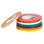 Picture for category <p>Pressure sensitive Bag Tape seals poly bags fast.</p>
<ul>
<li>Choose different colors to code merchandise.</li>
<li>Strong 2.4 Mil tape.</li>
<li>Works on standard bag tape dispensers.</li>
</ul>