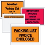 Picture for category <p>Pressure sensitive packing list envelopes secure and protect documents that are attached to the outside of shipments.</p>
<ul>
<li>Use these 2 Mil poly envelopes to attach packing lists and/or invoices to the outside of packages.</li>
<li>Hot melt adhesive backing provides strong adhesion to paper and corrugated products.</li>
<li>Envelopes open along the first dimension.</li>
<li>1000 per case.</li>
</ul>