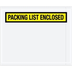 Picture for category 4 1/2" x 5 1/2" Yellow-"Packing List Enclosed" Envelopes