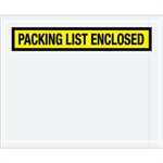 Picture for category 4 1/2" x 5 1/2" Yellow-"Packing List Enclosed" Envelopes
