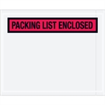 Picture for category 4 1/2" x 5 1/2" Red-"Packing List Enclosed" Envelopes