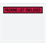 Picture for category 7" x 6" Red-"Packing List Enclosed" Envelopes