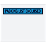 Picture for category 4 1/2" x 5 1/2" Blue-"Packing List Enclosed" Envelopes