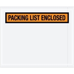 Picture for category <p>Pressure sensitive packing list envelopes secure and protect documents that are attached to the outside of shipments.</p>
<ul>
<li>Panel face, colored Packing List Envelopes are pre-printed with "Packing List Enclosed" on heavy 2 Mil poly.</li>
<li>Hot melt adhesive backing provides strong adhesion to paper and corrugated products.</li>
<li>Envelopes open along the first dimension.</li>
<li>1000 per case.</li>
</ul>