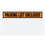 Picture for category 5 1/2" x 10" Orange-"Packing List Enclosed" Envelopes